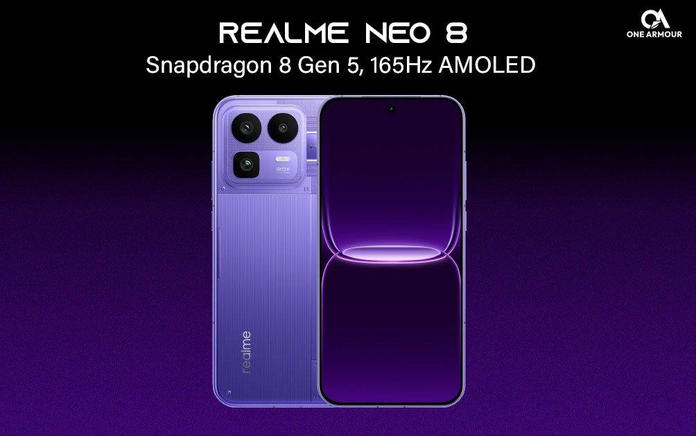  Realme Neo 8: Snapdragon 8 Gen 5, 165Hz AMOLED, and an 8000mAh Powerhouse